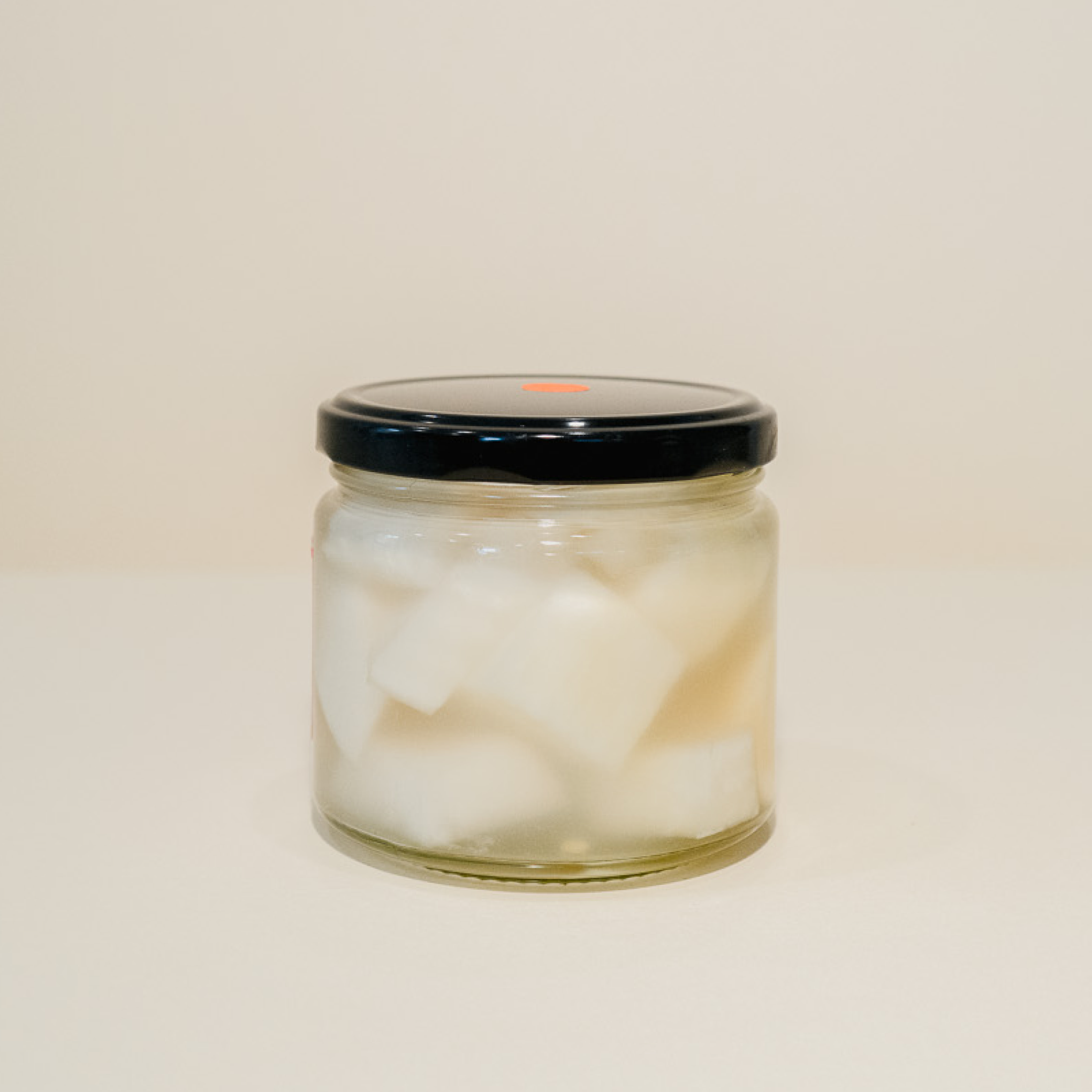 White Korean Radish Kimchi